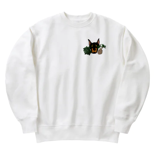ドーベルマン Heavyweight Crew Neck Sweatshirt