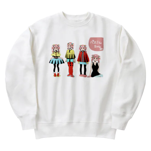 パステルちゃんズ Heavyweight Crew Neck Sweatshirt