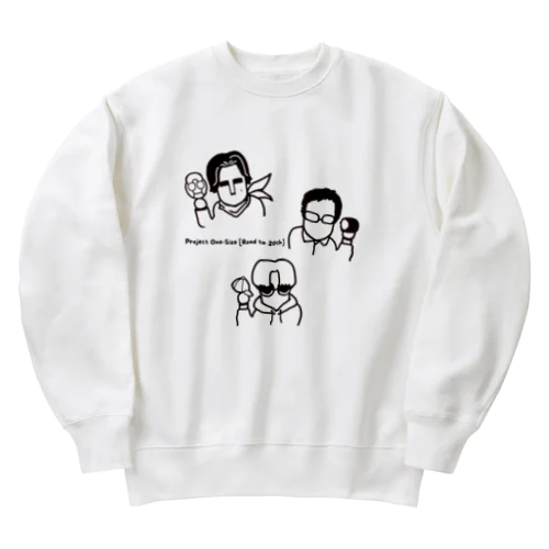 ３人の個性をギュッと集結 Heavyweight Crew Neck Sweatshirt