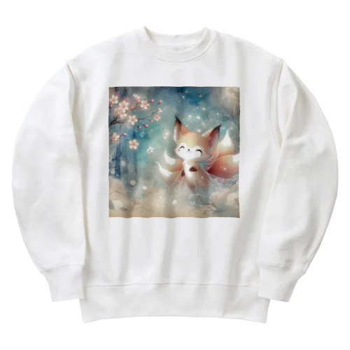 キツネノヨウセイ Heavyweight Crew Neck Sweatshirt