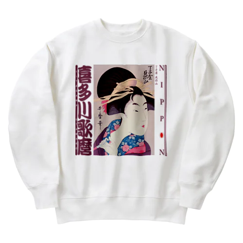 丁子屋 見作山 Heavyweight Crew Neck Sweatshirt