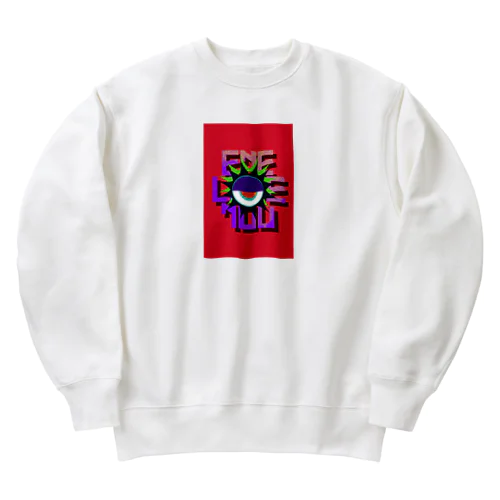eyeloveyou Heavyweight Crew Neck Sweatshirt