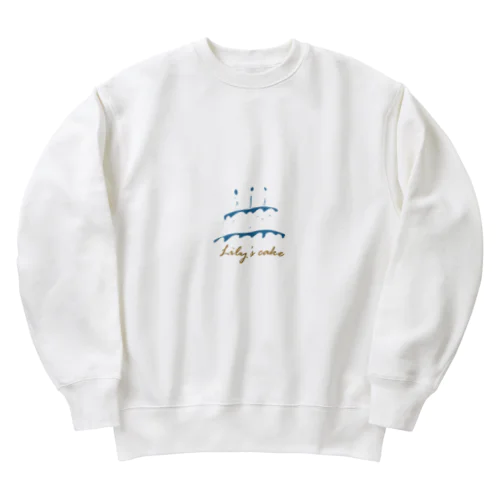 Lily's cake Heavyweight Crew Neck Sweatshirt