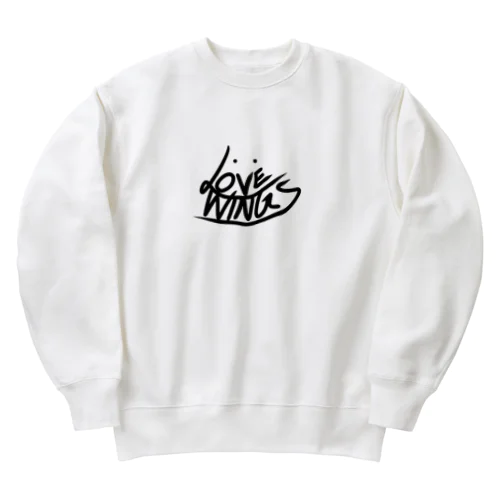 LOVEWINGS Heavyweight Crew Neck Sweatshirt