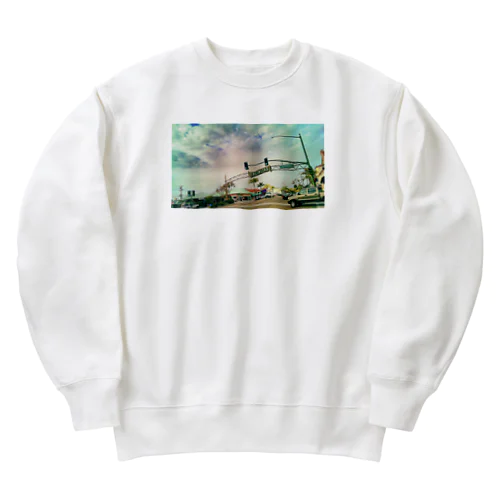 Encinitas St. Heavyweight Crew Neck Sweatshirt