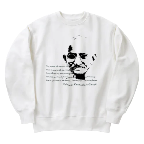 GANDHI Heavyweight Crew Neck Sweatshirt