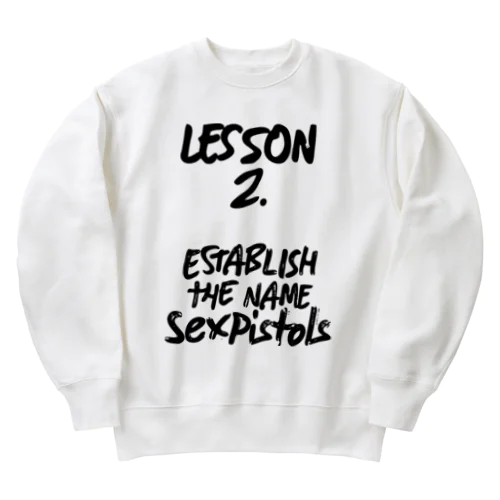 lesson２ Heavyweight Crew Neck Sweatshirt