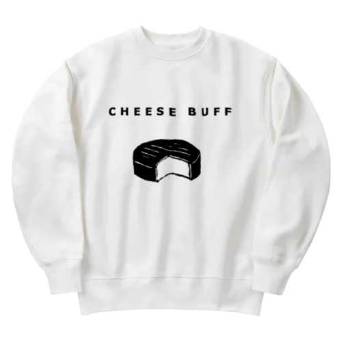 CHEESE　BUFF＜チーズ愛好家＞ Heavyweight Crew Neck Sweatshirt