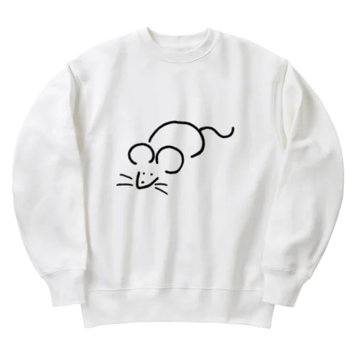 ねずみ Heavyweight Crew Neck Sweatshirt