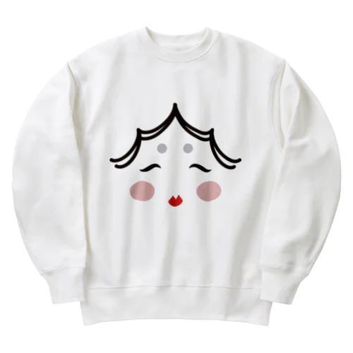 お多福 Heavyweight Crew Neck Sweatshirt