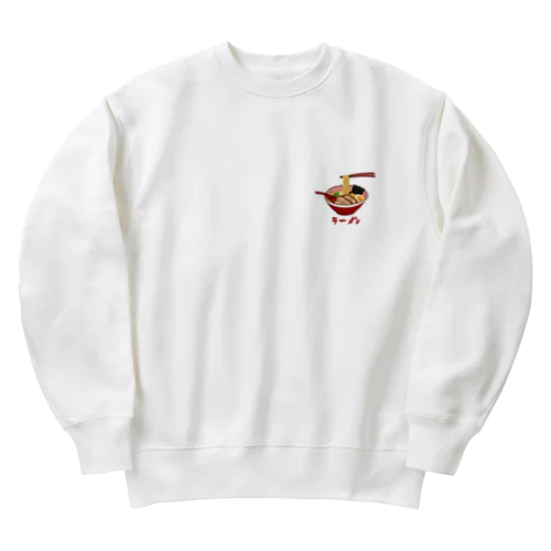 ラーメン (ワンポイント ミニ) Heavyweight Crew Neck Sweatshirt