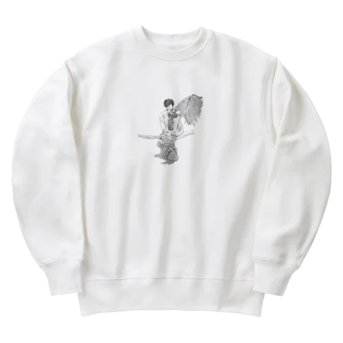 病 Heavyweight Crew Neck Sweatshirt