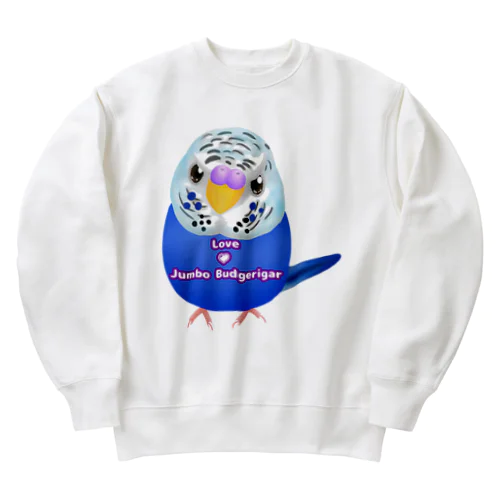 うるうるジャンボ ロゴ入り① Heavyweight Crew Neck Sweatshirt