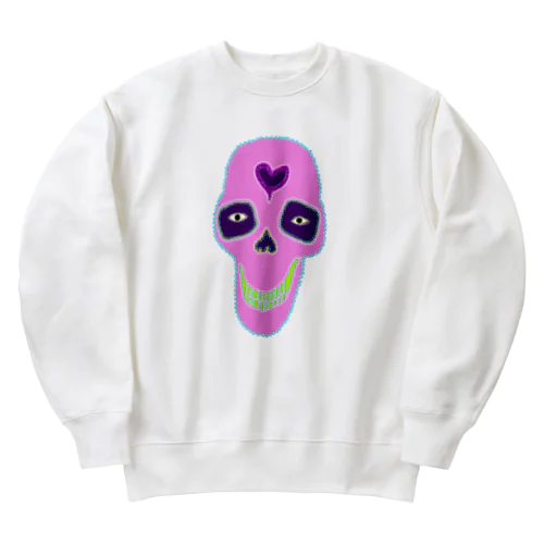 どくろ Heavyweight Crew Neck Sweatshirt