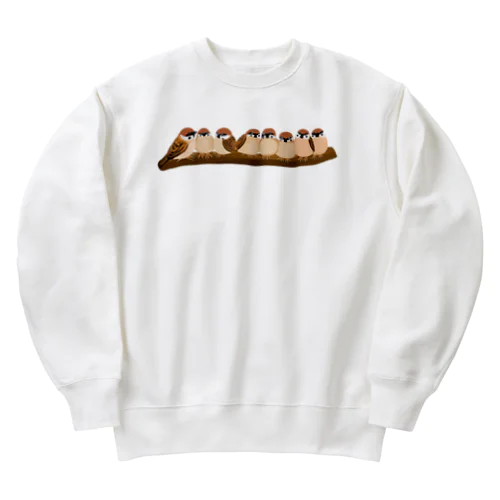 ぎゅうっとsparrowず① Heavyweight Crew Neck Sweatshirt