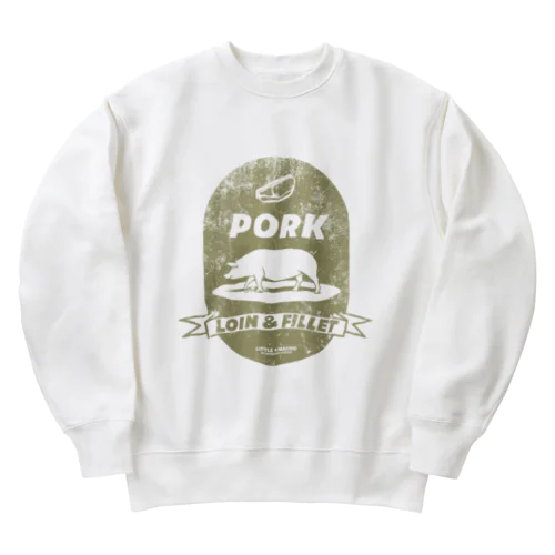 ポーク（A） Heavyweight Crew Neck Sweatshirt