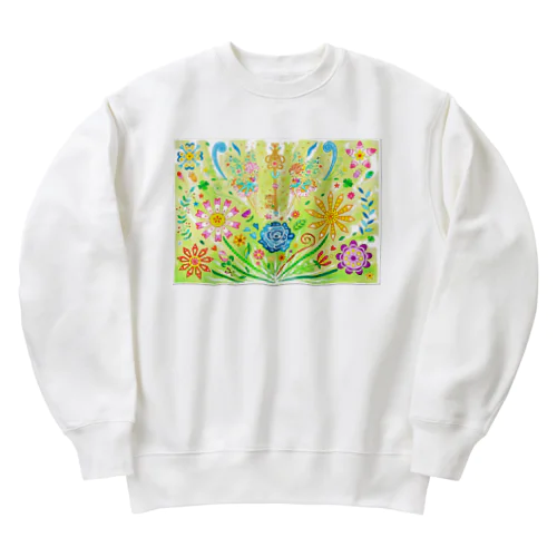 世界を変える魔法の鍵 Heavyweight Crew Neck Sweatshirt