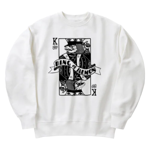 キングサーモン Heavyweight Crew Neck Sweatshirt