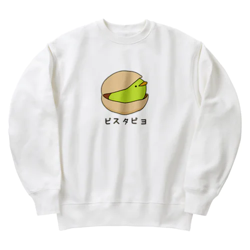 ピスタピヨ Heavyweight Crew Neck Sweatshirt