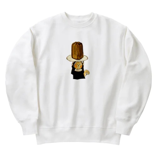 カヌレ・ド・ボルドー Heavyweight Crew Neck Sweatshirt