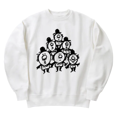 ちっさいおじさんたち Heavyweight Crew Neck Sweatshirt