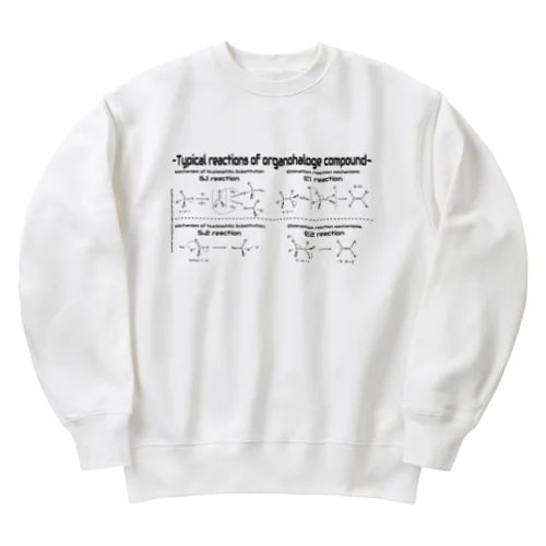 有機ハロゲン化合物の代表的反応（有機化学） Heavyweight Crew Neck Sweatshirt