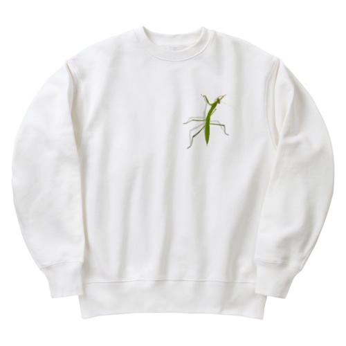 カマキリついてるよ！ Heavyweight Crew Neck Sweatshirt