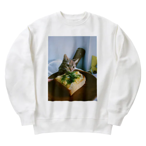 たまごサンド Heavyweight Crew Neck Sweatshirt