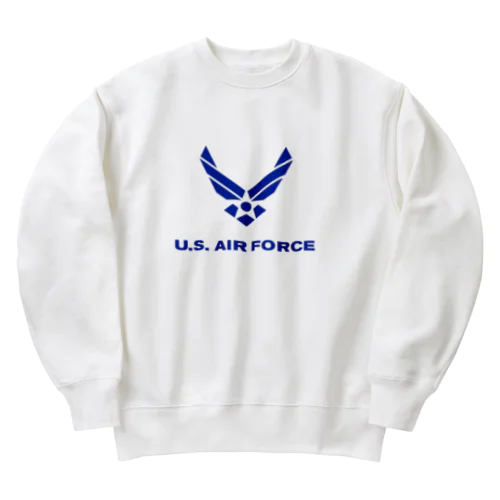 U.S.A.F ロゴ　アイテム Heavyweight Crew Neck Sweatshirt