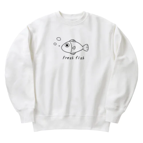 新鮮な魚 Heavyweight Crew Neck Sweatshirt