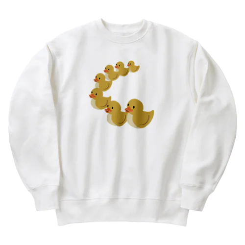 アヒル急カーブ Heavyweight Crew Neck Sweatshirt