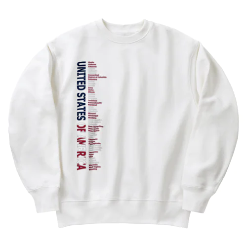 USA Heavyweight Crew Neck Sweatshirt