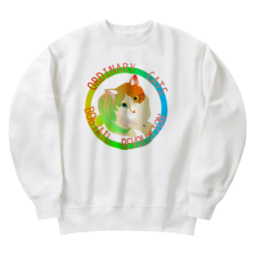 Ordinary Cats03h.t.(春) Heavyweight Crew Neck Sweatshirt