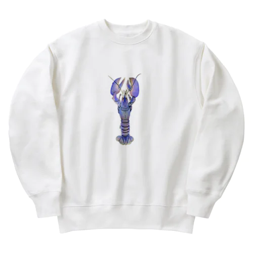 ロブスター　青いろ Heavyweight Crew Neck Sweatshirt