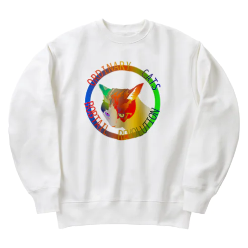 Ordinary Cats04h.t.(夏) Heavyweight Crew Neck Sweatshirt