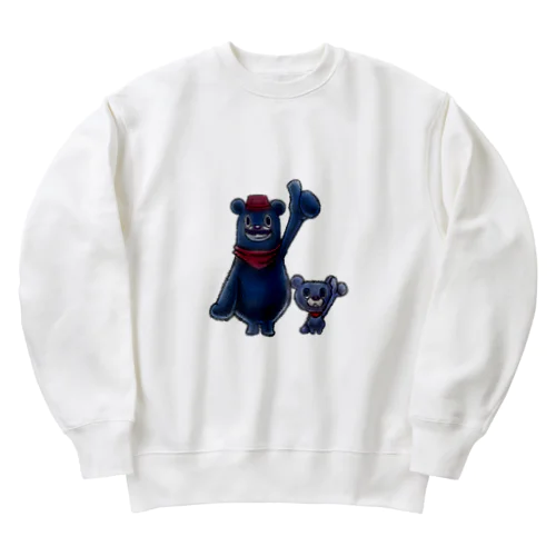 HITCH BEAR & DAD Heavyweight Crew Neck Sweatshirt