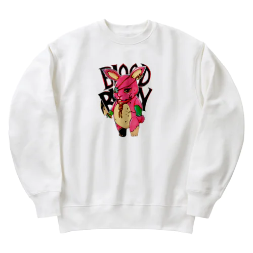 BLOOD BUNNY Heavyweight Crew Neck Sweatshirt