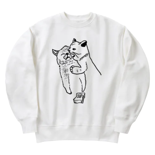 ガブ猫 Heavyweight Crew Neck Sweatshirt