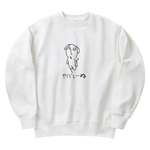 ヤバいーぬ Heavyweight Crew Neck Sweatshirt