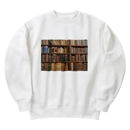 書斎　本の部屋 Heavyweight Crew Neck Sweatshirt