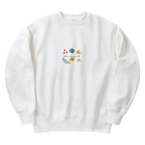 Smile  Heavyweight Crew Neck Sweatshirt