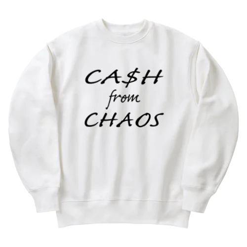 cash from chaos Heavyweight Crew Neck Sweatshirt