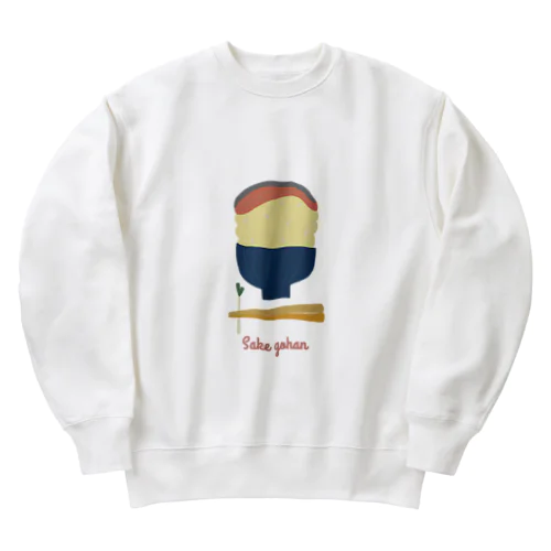 sake gohan Heavyweight Crew Neck Sweatshirt