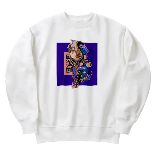 待ち人 Heavyweight Crew Neck Sweatshirt