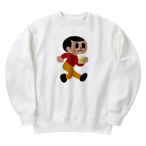 呑み過ぎ坊や Heavyweight Crew Neck Sweatshirt