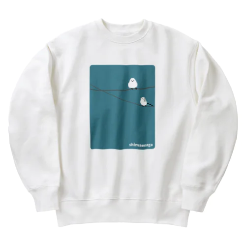 シマエナガ Heavyweight Crew Neck Sweatshirt