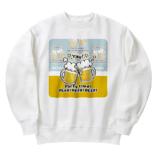 BEER!BEER!BEER!*C Heavyweight Crew Neck Sweatshirt