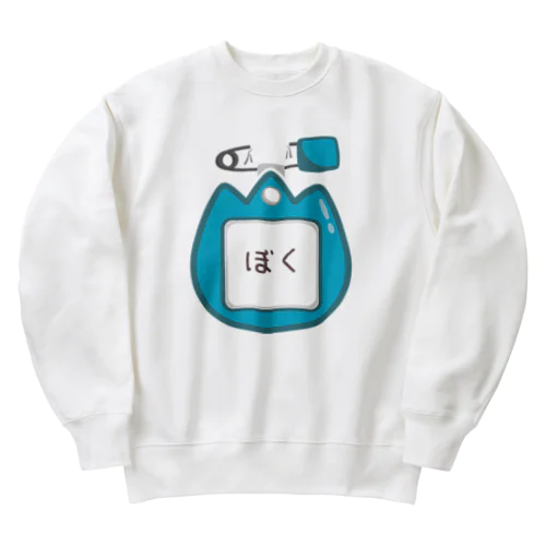 CT129 幼稚園バッチ・名札D*ぼく Heavyweight Crew Neck Sweatshirt