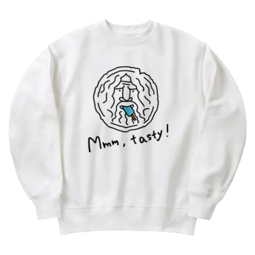 初めての味　ソーダアイス　Mouth of truth 真実の口 Heavyweight Crew Neck Sweatshirt