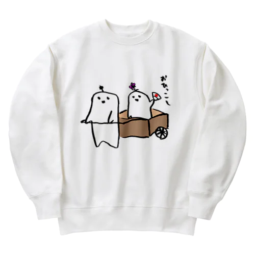 またおひっこし Heavyweight Crew Neck Sweatshirt